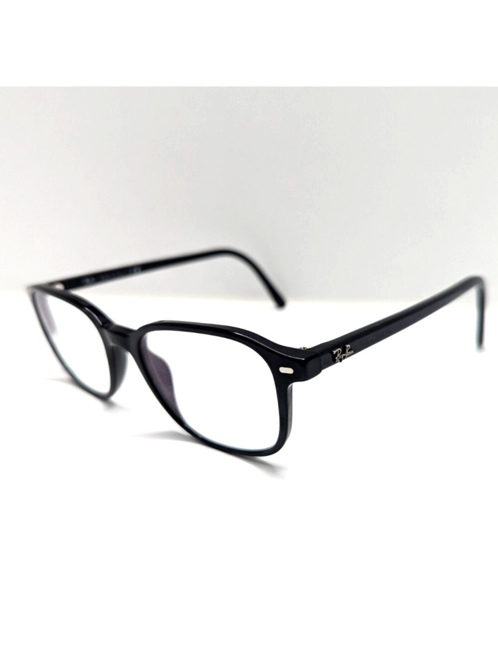 Ray Ban LEONARD EYEGLASSES RB5393 2000 BLACK Frames Size: 47-17-145 Retro Italy